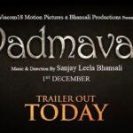 Aditi Rao Hydari Instagram - #PadmavatiTrailer arrives today at 13:03. Stay tuned! @RanveerOfficial @shahidkapoor @deepikapadukone @viacom18motionpictures #BhansaliProductions @tseries.official