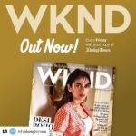 Aditi Rao Hydari Instagram – ❤️ Yay and Thank you @khaleejtimes 😘