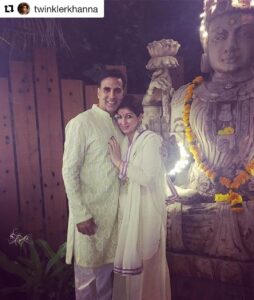Akshay Kumar Instagram - ‪Wishing you all a bright year ahead filled with endless love and laughter✨✨✨ Happy Diwali everyone 😁‬