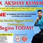 Akshay Kumar Instagram - 9th Akshay Kumar Invitational Kudo Tournament 2017 begins today! Wishing everyone all the very best, just remember to play and have fun 👊🏻