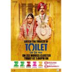 Akshay Kumar Instagram - ‪Can't get enough of our unique Prem Katha? Then don't forget to catch the #ToiletEkPremKathaTrailer on the Zee movies cluster at 7pm today!‬ @toiletthefilm @psbhumi