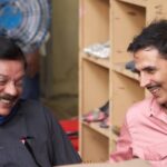 Akshay Kumar Instagram - When a guy with as brilliant a sense of humour as @priyadarshan.official comes calling, a hard-work day becomes a laugh-hard day! #HappinessBTS
