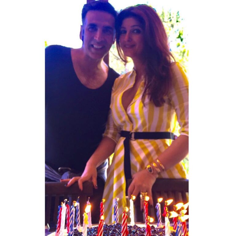 Akshay Kumar Instagram - Your love, humour and madness make me keep falling in love with you every single day...Happy birthday Tina, never change 😘
