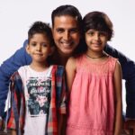 Akshay Kumar Instagram – Bringing smiles to faces as precious as these is what life’s all about… Love and Prayers for both these kids’ health #MakeAWish