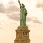 Akshay Kumar Instagram – Was roaming around the streets of New York yesterday, couldn’t have captured a more apt click than this on 4th of July :-) #july4th #statueofliberty