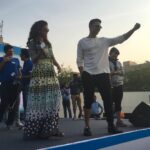 Akshay Kumar Instagram - Happy to see Mumbaikars in full force today at the Max Bupa #WalkforHealth! This one's for fitness! #Airlift