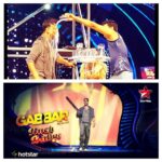 Akshay Kumar Instagram - #GabbarIsBack creating Masti like a true Rebel on the stage of Nach Baliye tonight @ 8pm only on Star Plus #Games #Pani