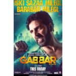 Akshay Kumar Instagram - The new poster from #GabbarIsBack signals the end of the corrupt! 3 days to go!