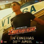 Akshay Kumar Instagram – We promised you all a cinematic experience and that’s what you will get…the wait is finally over! Aa Rahi Hai Police👮‍♀️ #Sooryavanshi releasing worldwide in cinemas on 30th April 2021. 
#Sooryavanshi30thApril