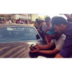 Akshay Kumar Instagram – Checking a car shot filmed by the amazing female D.O.P. of #Airlift Priya Seth ;) unfortunately u can only see her arm, but what an arm she has #WomenRule #Wait&Watch #MoreToCome