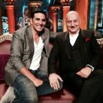 Akshay Kumar Instagram - One of the most easiest person's to talk to,the very talented actor & host, @anupampkher. Catch me in conversation with him on #TheAnupamKherShow tonight at 8 pm on colors