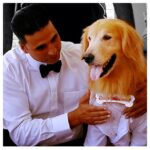 Akshay Kumar Instagram – Getting ‘Entertainment’ ready for his big wedding day! He’s definitely the smartest Dog in Tinsel town! Haha #GQ lookout ;)