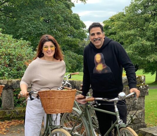 Akshay Kumar Instagram - Here’s to another year of questionable life decisions. But I’m so glad I get to make all of them with you ♥️ Happy birthday Tina 😘