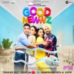 Akshay Kumar Instagram - As you can see, we're all in this together! #GoodNewwzTrailer out today at noon!😀 #GoodNewwz #KareenaKapoorKhan @diljitdosanjh @kiaraaliaadvani @karanjohar @apoorva1972 @shashankkhaitan @raj_a_mehta @somenmishra @zeestudiosofficial @dharmamovies #CapeOfGoodFilms @zeemusiccompany