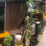 Akshay Kumar Instagram - A little bit of green to take away your blues 🙃 Came across this pleasant sight of an auto-rickshaw covered with plants on the way to shoot today. Extremely proud of him and his efforts to go green in his own little way. #GreenWorld