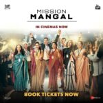 Akshay Kumar Instagram – Buckle up and get ready for India’s journey to Mars. #MissionMangal is in cinemas! Book your tickets NOW! Link in bio