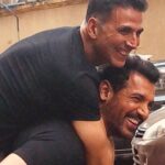 Akshay Kumar Instagram – Make some noise for the Desi Boyz…together we are always a riot! #BrotherFromAnotherMother