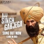 Akshay Kumar Instagram - The loudest roar with the power of 21 Sikhs. #AjjSinghGarjega in the voice of the very talented @jazzyb out now! Link in bio. @parineetichopra @anurag_singh_films @karanjohar @apoorva1972 @sunirkheterpal @dharmamovies #CapeOfGoodFilms #AzureEntertainment @zeestudiosofficial @zeemusiccompany @chirantanbhatt #KunwarJuneja #Kesari