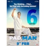 Akshay Kumar Instagram – There’s a method to his madness, witness it on 9th February 2018. PADMAN IN 6 DAYS ‪@PadManTheFilm @sonamkapoor @radhikaofficial @twinklerkhanna @sonypicturesin @kriarj #RBalki #9Feb2018