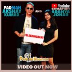 Akshay Kumar Instagram - ‪Presenting #BleedingRani, an ode to every woman out there. LINK IN BIO ‪ ‬ ‪@PadManTheFilm @peepingmoon @aranyajohar @sonamkapoor @radhikaofficial @twinklerkhanna @sonypicturesin @kriarj #RBalki #9Feb2018 ‬