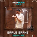 Akshay Kumar Instagram - Dreams don't work unless you do. This one is for all the dreamers, make it happen! #SaaleSapne song from @PadManTheFilm out now! Link in bio @sonamkapoor @radhikaofficial @twinklerkhanna @sonypicturesin @kriarj #RBalki #25Jan2018