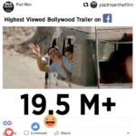 Akshay Kumar Instagram - #Repost @padmanthefilm ・・・ This Superhero is setting benchmarks!!! #PadManTrailer the highest viewed Bollywood trailer on Facebook.💃 @akshaykumar ​@sonamkapoor @radhikaofficial @twinklerkhanna @sonypicturesin @kriarj #RBalki