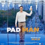 Akshay Kumar Instagram - #PadManTalks : This pad giving woman two months extra life. Find out how...#PadMan this Republic Day, 26.01.18 @PadManTheFilm @sonamkapoor @radhikaofficial @twinklerkhanna @sonypicturesin @kriarj #RBalki #26Jan2018