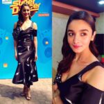 Alia Bhatt Instagram – Wearing my fav @prabalgurung today!!!!! For #SuperDancer!!! Styled by my lovely @stylebyami & @shnoy09 Hair by @pinka25 make up by @puneetbsaini!!!!! #DearZindagi @grish1234