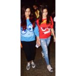 Alia Bhatt Instagram – And on a separate note twinning with the sister wearing two major emotions that dominate our lives! #InsideOut #anger & #sadness