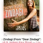 Alia Bhatt Instagram – Now listening! #DearZindagi #LoveYouZindagi