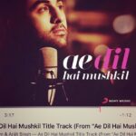 Alia Bhatt Instagram – THIS SONG! ❤️❤️❤️❤️❤️❤️❤️❤️ #cantgetoverit #aedilhaimushkil