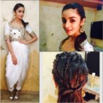 Alia Bhatt Instagram - Time for some garba fun with Falguni Pathak.. Wearing Tisha Saxena @ayeshadevitre @vardannayak @stylebyami @shnoy09 @sajzdot #2DaysToGoForShaandaar #ShaandaarLove #ShaandaarPromotions