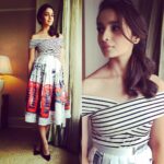 Alia Bhatt Instagram - And earlier today for the Visit Britain press conference.. Wearing Chicwish ;) @stylebyami @ayeshadevitre @vardannayak @shnoy09 @sajzdot @grish1234 #ShaandaarPromotions