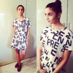 Alia Bhatt Instagram - Today in Sophyline and co for a longggggggg day of interviews.. @ayeshadevitre @vardannayak @stylebyami @shnoy09 @sajzdot