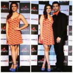 Alia Bhatt Instagram - Wearing a custom made dress by my lovely lovely stylist @stylebyami and dune shoes at the Colors Infinity launch. Orange is the new black ;)