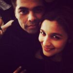 Alia Bhatt Instagram - #throwback from my birthday to your birthday;) @karanjohar