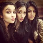 Alia Bhatt Instagram – Reunion time ! Love my girls @akansharanjan @meghnagoyal1