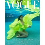 Alia Bhatt Instagram - "I must be a mermaid, I have no fear of depth and a great fear of shallow living" ~ Anais Nin For @vogueindia Photographed by @luminousdeep Styled by @anaitashroffadajania Hair: @yiannitsapatori Makeup: @puneetbsaini