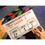 Alia Bhatt Instagram – Today is Day 1 of Sadak 2.
And that’s my father, now also my director, holding the clap. 
I begin shoot in a few days and honestly, I’m petrified. 
I feel like a tiny mouse trying to climb a beautiful, immense, emotional mountain. 
I hope I make it to the top and if I fall I hope I’m able to get up again. It’s a tough climb but from everything I’ve seen and everything I’ve heard, I know every single step and misstep will be worth it! 
Here’s to movies, family, dreams and starting out on a brand NEW journey! 
And what a journey it’s going to be!!!! 🌟🙏🌞