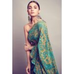 Alia Bhatt Instagram – Sabyasachi 💚