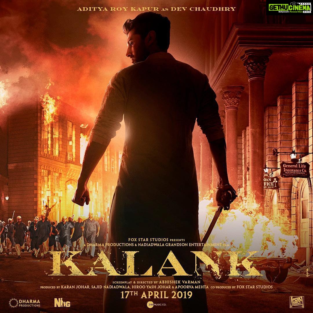 Alia Bhatt Instagram - DEVđĽKalank releases 17th April â¤ď¸
