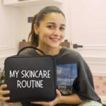 Alia Bhatt Instagram - But first, skincare 💁🏻‍♀️ New YouTube video coming this Saturday!!🦋🦋