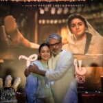 Alia Bhatt Instagram - We started shooting Gangubai on the 8th of December 2019 .. and we wrapped the film now 2 years later! This film and set has been through two lockdowns.. two cyclones.. director and actor getting covid during the making!!! the troubles the set has faced is another film all together! But through all that and more.. what I take away is the gigantic life changing experience! Being directed by sir has been a dream all my life, but I don’t think anything would have prepared me for the journey I was on for these two years.. I walk out of this set a diff person today! I love you sir! Thank you for being you .. there is truly NO ONE like you 🪄✨ When a film ends a part of you ends with it! Today I’ve lost a part of me.. Gangu I love you! You will be missed♥️ P.S - special mention to my crew - my family and friends for these two years! without you nothing would have been possible! Love you guys!!!
