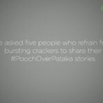 Alia Bhatt Instagram - 5 people, 5 stories - why did they choose #PoochOverPataka. Why do you? Share an image with your pooch and tell us your story. Use the #PoochOverPataka. Let's celebrate a noise and pollution free Diwali.
