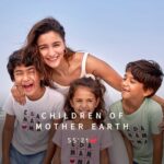 Alia Bhatt Instagram - We are all children of mother Earth (happy environment day 💚) #Edamamma #ChildrenOfMotherEarth #ConsciousClothing