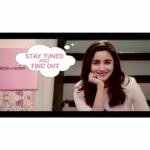 Alia Bhatt Instagram – Hmmmmm :) #StyleCracker #SCBox  #AliaBhattxStyleCracker