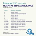 Alia Bhatt Instagram - #Mumbai Important numbers, please save the relevant ones and do share this with people in need. #CircleOfHope *These numbers were verified on 25th April, 2021.