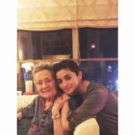 Alia Bhatt Instagram - My beautiful grandmother turns 88! She sang a song on her birthday whilst playing the mouth organ! Now I know where I get my musical inclinations from! Her life is so inspiring! She's one of the most unique and special people I've had the privilege of knowing and loving! P.S - After taking this photograph she insisted that her hair didn't look upto to mark! 🙄😄