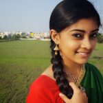 Ammu Abhirami Instagram – #Peace begins with a smile😊