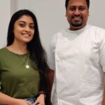 Ammu Abhirami Instagram - I never in my life thought that I would be sharing how "Happy and Fun" my dental visit was😅... I have had my fair share of dental visits and trust me having a dental appointment is super stressful and scary personally!!! But, thanks to Dr.Kirubaharan @opal_dentistry ❤️ to completely change my fear ... The ambience was so good, all the staffs and doctors were extremely loving, caring and super polite... Everyone were following the covid - guidelines properly... I felt super comfortable and confident after my consultation and had my first ever proper dental clean-up and polishing 😬... Thank you @opal_dentistry for adding one more reason for me to smile☺️❤️...